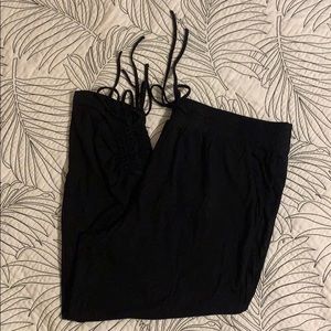 BB Dakota In A Cinch Pants Black Cropped sz L